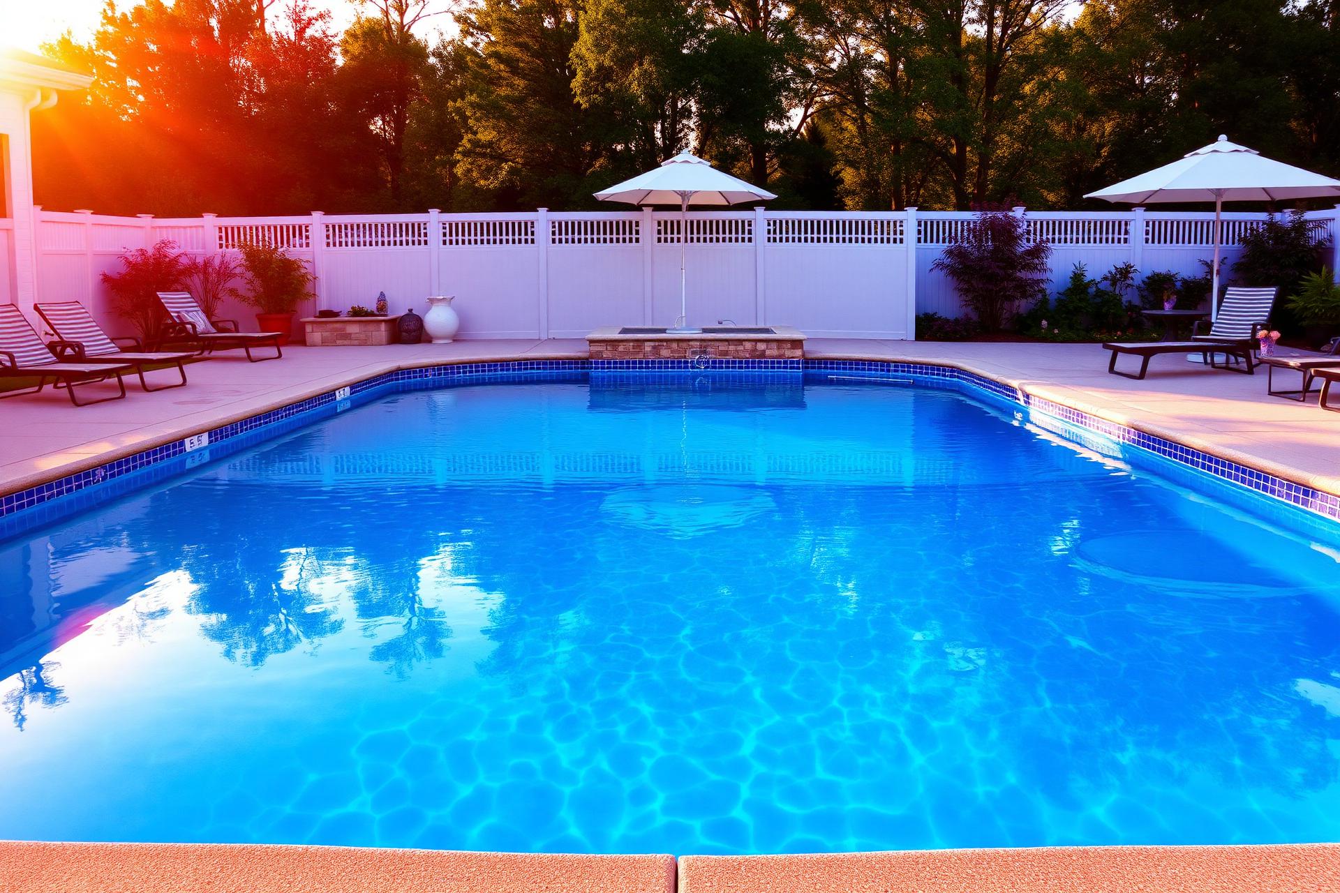 Backyard pool